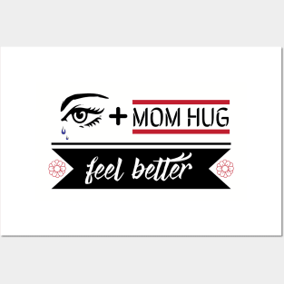 MOM HUG Posters and Art